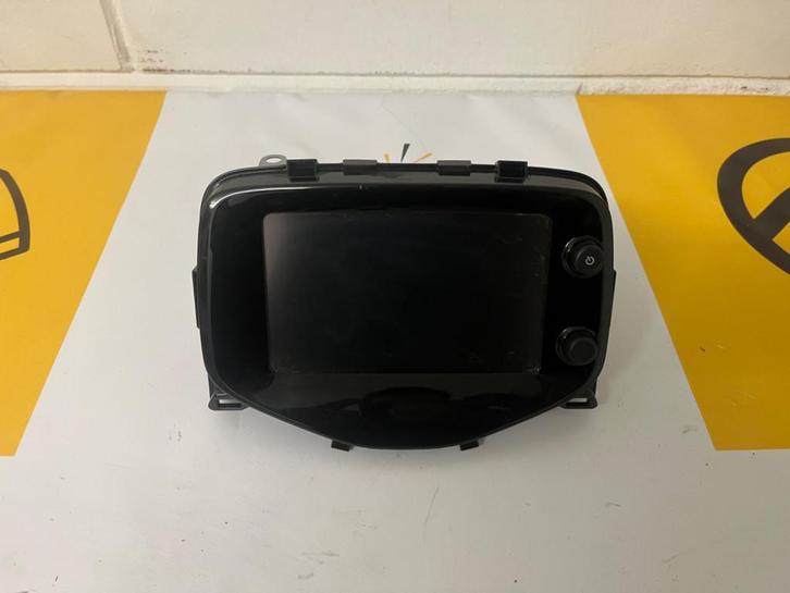 Navigatie Scherm/Radio C1 Peugeot 108 Aygo 86140-0H010, Auto-onderdelen, Elektronica en Kabels, Toyota, Gebruikt, Ophalen of Verzenden