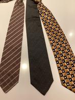 3 mooie zijden stropdassen, Kleding | Heren, Stropdassen, Met patroon, Profuomo, Ophalen of Verzenden, Zo goed als nieuw