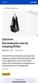 Zonnedouche, Ophalen, Zo goed als nieuw