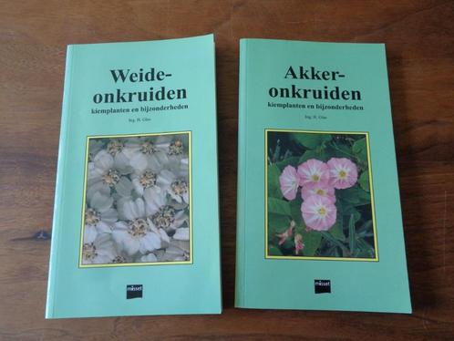 Weide-onkruiden  en Akker-onkruiden - Ing. H. Glas, Boeken, Natuur, Zo goed als nieuw, Bloemen, Planten en Bomen, Ophalen of Verzenden