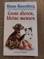 Grote dieren kleine mensen Rinus Rasenberg isbn 9026966717, Ophalen of Verzenden, Zo goed als nieuw, Overige diersoorten, Rinus Rasenberg