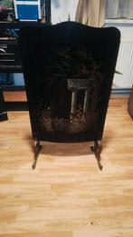 Vintage haardscherm, Ophalen, Gebruikt, Inbouwhaard, Houthaard