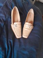Pumps ,instappers maat 39 leer, Ophalen, Zo goed als nieuw, Beige, Instappers