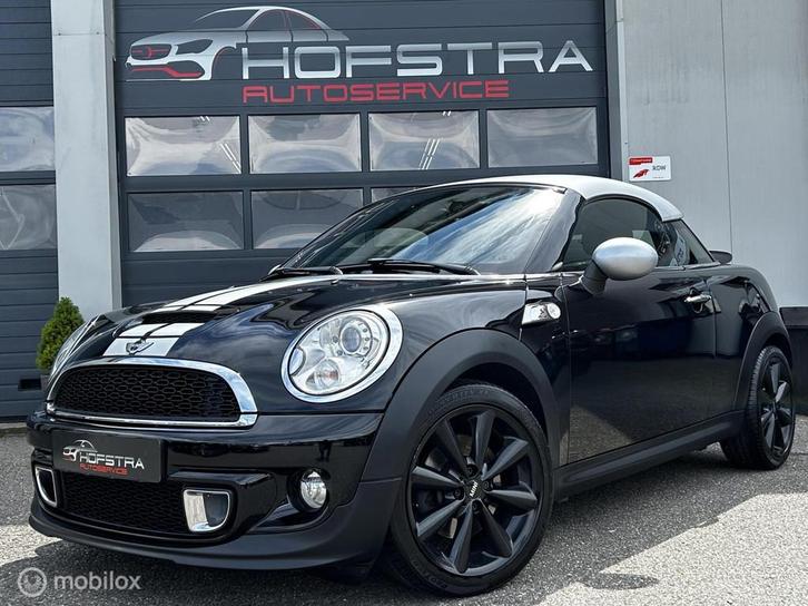 Mini Coupé 1.6 Cooper S Chili Navi Stoelverw. Leer PDC Nap!, Auto's, Mini, Bedrijf, Te koop, Cooper S, ABS, Airbags, Airconditioning