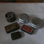 Oude blikjes Bijko Organon Burchard's salon naalden SET, Verzamelen, Blikken, Ophalen of Verzenden, Gebruikt, Overige