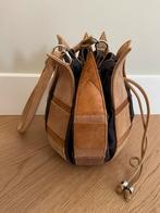 Tulip by Lin tas - Uniek design!, Ophalen of Verzenden, Zo goed als nieuw, Bruin, Handtas