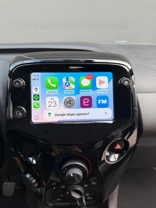 ORIGINEEL SCHERM CARPLAY PEUGEOT 108 -TOYOTA AYGO-CITROEN C1, Auto diversen, Autoradio's, Zo goed als nieuw, Ophalen of Verzenden