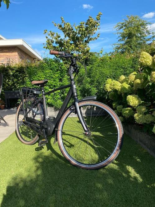 Gazelle orange C8 zwart mat fiets, Fietsen en Brommers, Elektrische fietsen, Zo goed als nieuw, Gazelle, Ophalen