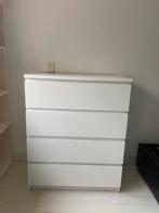 Ikea MALM ladekast, 4 lades, Huis en Inrichting, Kasten | Ladekasten, Ophalen, 50 tot 100 cm, Zo goed als nieuw, 3 of 4 laden