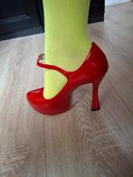 knalrode 13cm hoge heels maat 42, Ophalen of Verzenden, Nieuw, Rood