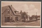 woldendorp  dorpsgezicht  met benzinepomp, Verzenden, 1920 tot 1940, Ongelopen, Groningen