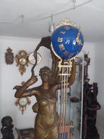 115 cm grote misterieuse klok rond 1900, Ophalen of Verzenden