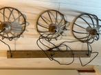 Hanglamp met 3 lampen, Ophalen of Verzenden, Zo goed als nieuw, Metaal, Minder dan 50 cm
