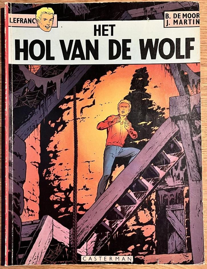 Lefranc - Het hol van de wolf - 4(1978) Strip, Boeken, Stripboeken, Gelezen, Eén stripboek