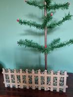 Antiek Houten Hekwerk Kersttafereel Handgezaagd, Ophalen of Verzenden