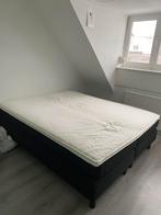 Boxspring bed, Ophalen, Zwart, Tweepersoons, 140 cm