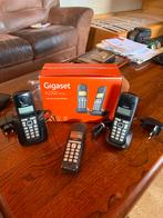 Gigaset A2202 DUO - 3 Handsets, Ophalen of Verzenden, Gebruikt, 3 handsets, Stralingsarm