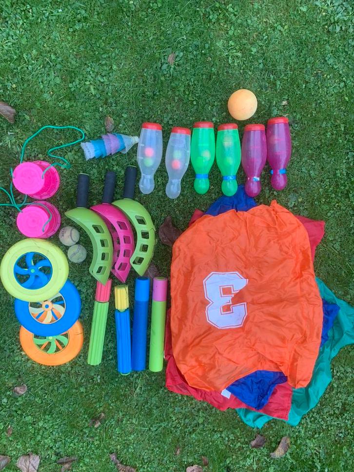 Grote set buitenspeelgoed, Kinderen en Baby's, Speelgoed | Overig, Gebruikt, Jongen of Meisje, Ophalen of Verzenden