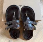 Olukai leren dames slipper maat 40 bruin zgan, Verzenden, Zo goed als nieuw