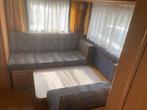 Knaus 420 QD (2004) met mover + zgan. Brand voortent, Caravans en Kamperen, Caravans, Kachel, Treinzit, Particulier, 4 tot 5 meter