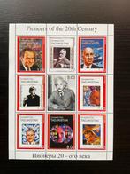 20ste Eeuw Pioniers w.o. Einstein Postzegelvel van 9 zegels, Postzegels en Munten, Verzenden, Postfris, Overige thema's