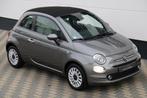 Fiat 500 C 1.0 Hybrid Dolcevita Carplay Cruise Airco BTW !, Voorwielaandrijving, Gebruikt, Zwart, Cabriolet