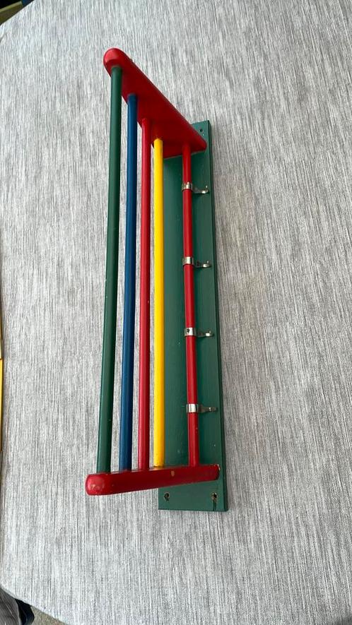 Piet zwart pannenrekje in blokkendooskleurtjes, Antiek en Kunst, Antiek | Keukenbenodigdheden, Ophalen of Verzenden