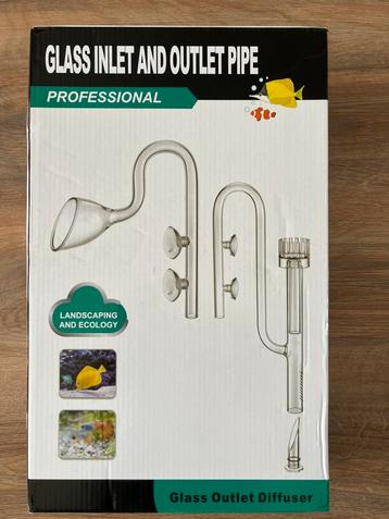 Glazen lily pipe set met skimmer | Nieuw | 17mm beschikbaar voor biedingen