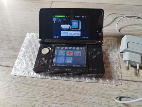 Nintendo 3DS. Lees omschrijving, Spelcomputers en Games, Spelcomputers | Nintendo DS, Zo goed als nieuw, DS Lite, Zwart, Verzenden