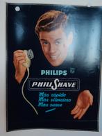 Originele Poster Philips Philishave, Verzenden, A1 t/m A3, Reclame, Rechthoekig Staand