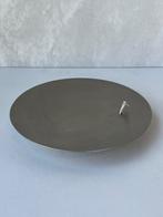 Concave olielamp Mono design RVS vuurschaal modern, Ophalen of Verzenden, Gebruikt