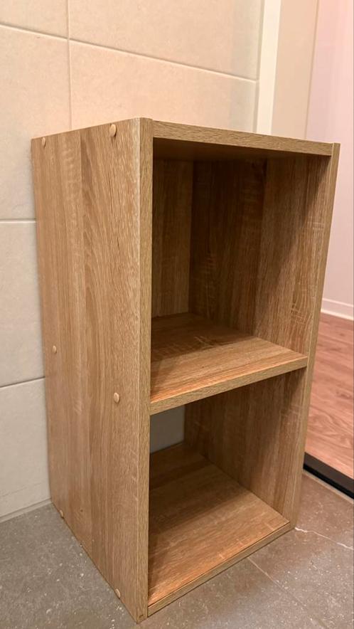 Set van 2 compacte opbergkastjes met 2 vakken, Huis en Inrichting, Kasten | Overige, Gebruikt, Ophalen