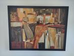 schilderij Tremler, Antiek en Kunst, Ophalen