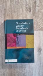 Grondtrekken van het Nederlandse strafrecht, Boeken, Studieboeken en Cursussen, Zo goed als nieuw, Gamma, M.J. Kronenberg, B. de Wilde