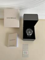 Emporia Armani AR11360 Horloge Zilver, Sieraden, Tassen en Uiterlijk, Horloges | Heren, Nieuw, Overige merken, Staal, Ophalen of Verzenden