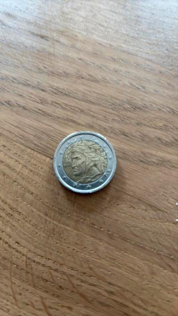 Munt 2 euro munt Italie dante alighieri beschikbaar voor biedingen