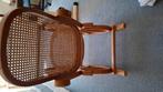 Schommelstoel, Huis en Inrichting, Stoelen, Ophalen, Gebruikt, Bruin, Riet of Rotan