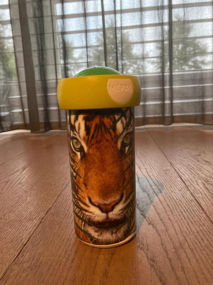 Drinkbeker voor kinderen, tijger, Mepal, Huis en Inrichting, Keuken | Servies, Nieuw, Overige typen, Overige stijlen, Overige materialen