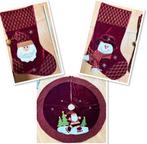 Kerstboom kleed en kerstsokken, Ophalen of Verzenden, Zo goed als nieuw