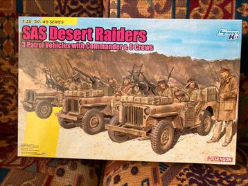 1/35 Dragon 6931 SAS Desert Raiders with Crew