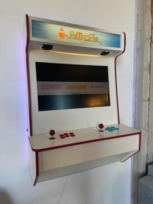 Custom Arcade met +2000 spellen, Verzamelen, Automaten | Gokkasten en Fruitautomaten, Zo goed als nieuw, Ophalen
