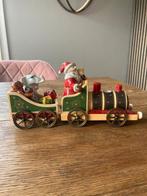 Villeroy & boch nostalgic dreams Kersttrein Santa en Dieren, Overige materialen, Ophalen of Verzenden, Zo goed als nieuw, Zwart