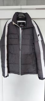 Heren winterjas, Ophalen, Gedragen, Grijs