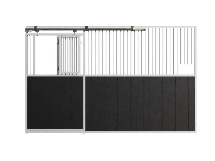 Paardenstal Voorwand Basic | Schuifdeur minideur | Voorraad, Dieren en Toebehoren, Stalling en Weidegang, Opfok, Stalling, Weidegang