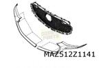 Mazda 3 (3/19-) Sierlijst grille Links + Rechts Origineel! B, Nieuw, Mazda, Bumper, Verzenden