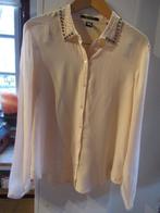 G207 Scotch & Soda mt L blouse perzik kralen, Kleding | Dames, Blouses en Tunieken, Scotch & Soda, Verzenden, Zo goed als nieuw