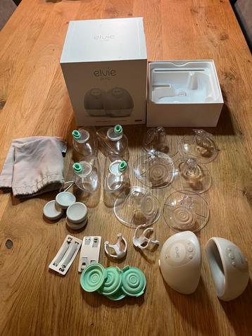 Elvie Dubbele Borstkolf Complete Set beschikbaar voor biedingen