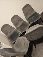 Eetkamerstoelen, Huis en Inrichting, Stoelen, Ophalen, Zo goed als nieuw, Grijs, Vijf, Zes of meer stoelen
