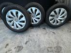 VW Polo goodyear All Season Banden + Velgen winter - 15 inch, Gebruikt, 15 inch, Banden en Velgen, All Season