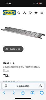 Ikea Makrilla Keukenplint Rooster - 3 Stuks, Doe-het-zelf en Verbouw, Plinten en Afwerking, Ophalen of Verzenden, Gebruikt, Minder dan 100 cm